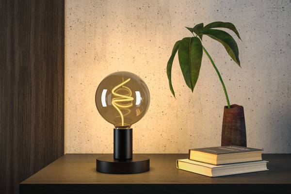 LED-Glühbirne Floating Shine Globe Typ A - Klarglas - Grau