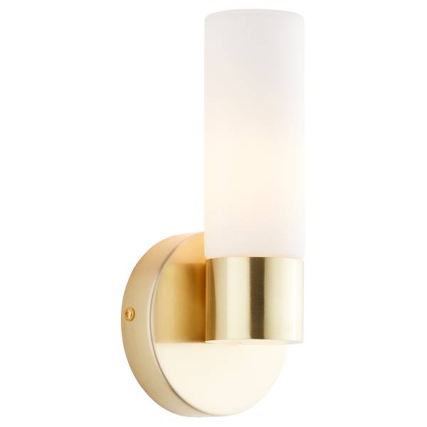 Wandleuchte Almeria - Metall / Glas - 1-flammig