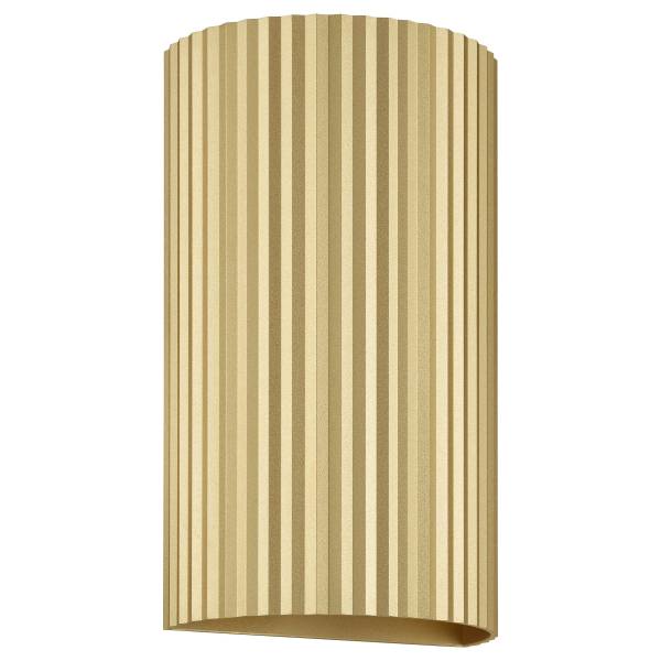 Wandleuchte Undula - Aluminium - 2-flammig