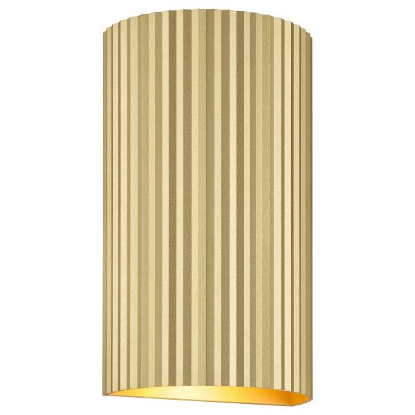 Wandleuchte Undula - Aluminium - 2-flammig
