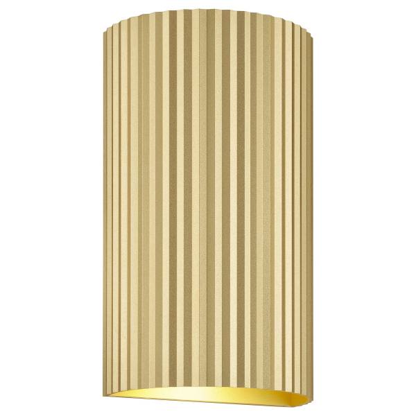 Wandleuchte Undula - Aluminium - 2-flammig