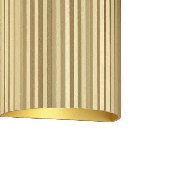 Wandleuchte Undula - Aluminium - 2-flammig