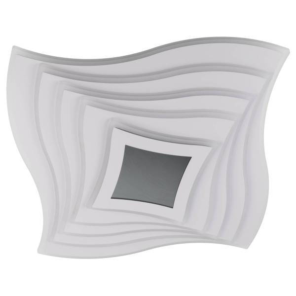 LED-Deckenleuchte Fevoria - Polyacryl / Stahl - 6-flammig