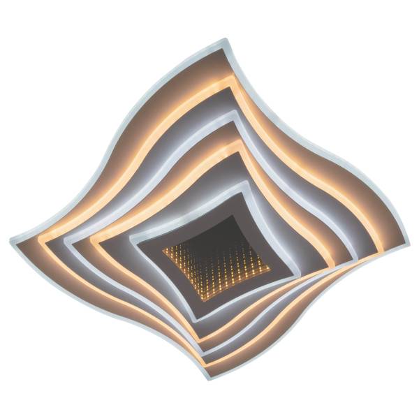 LED-Deckenleuchte Fevoria - Polyacryl / Stahl - 6-flammig