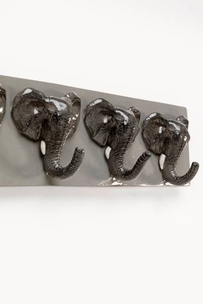 Garderobenleiste Elephant - Grau