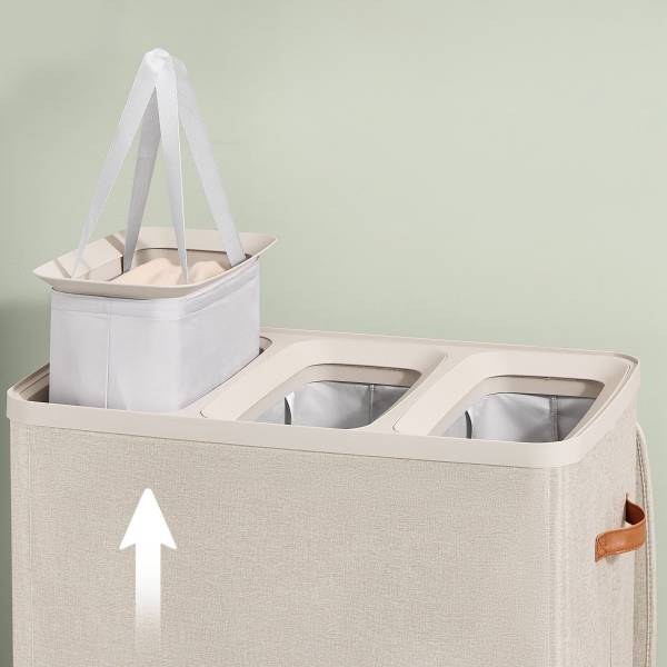 Wäschekorb Medol - Beige