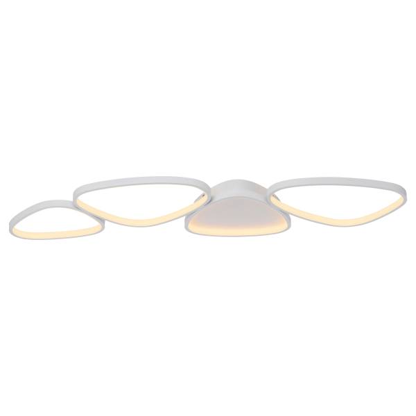 LED-Deckenleuchte Pebbles Typ B - PVC / Eisen - 1-flammig