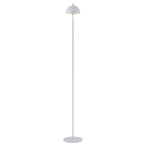 LED-Stehleuchte Bellis - ABS / Aluminium - 1-flammig - Weiß