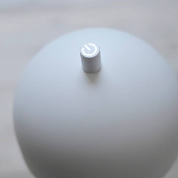 LED-Stehleuchte Bellis - ABS / Aluminium - 1-flammig - Weiß