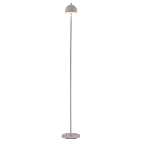 LED-Stehleuchte Bellis - ABS / Aluminium - 1-flammig - Beige
