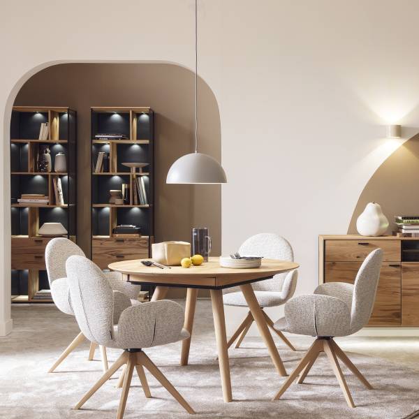 Pendelleuchte Ali - Eisen - 1-flammig - Beige