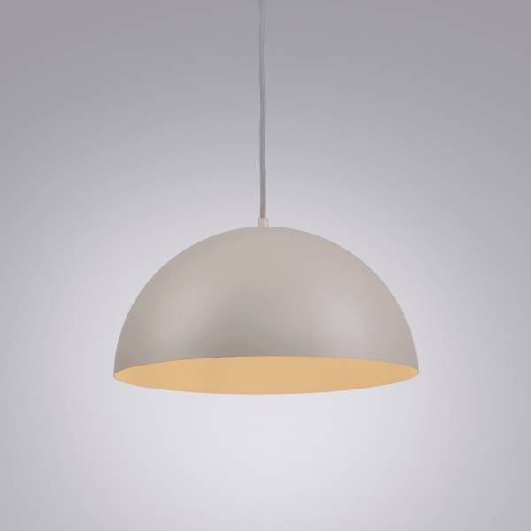 Pendelleuchte Ali - Eisen - 1-flammig - Beige