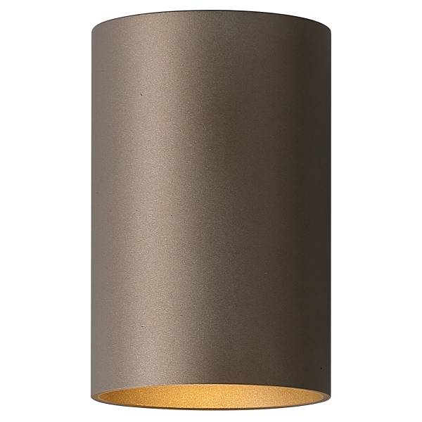 Wandleuchte Cyls - Aluminium - Mokka - Flammenanzahl: 1