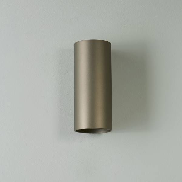Wandleuchte Cyls - Aluminium - Mokka - Flammenanzahl: 2
