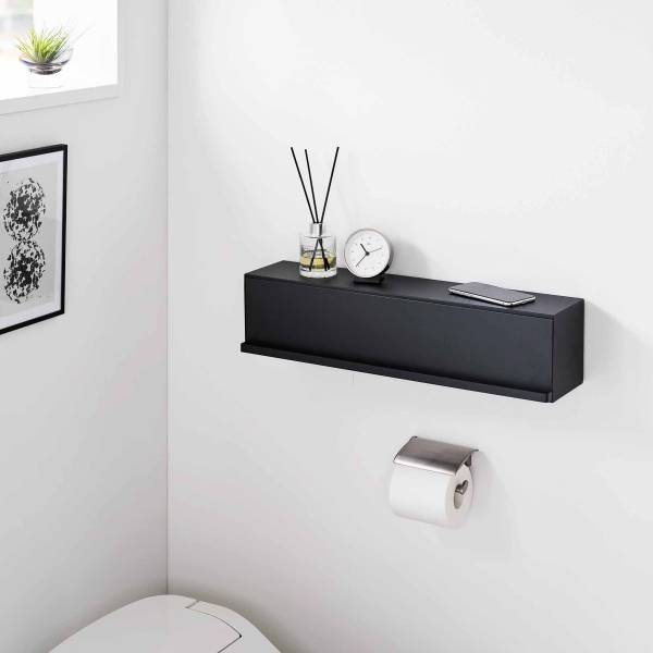 Wand-Aufbewahrungsbox Tower - Schwarz