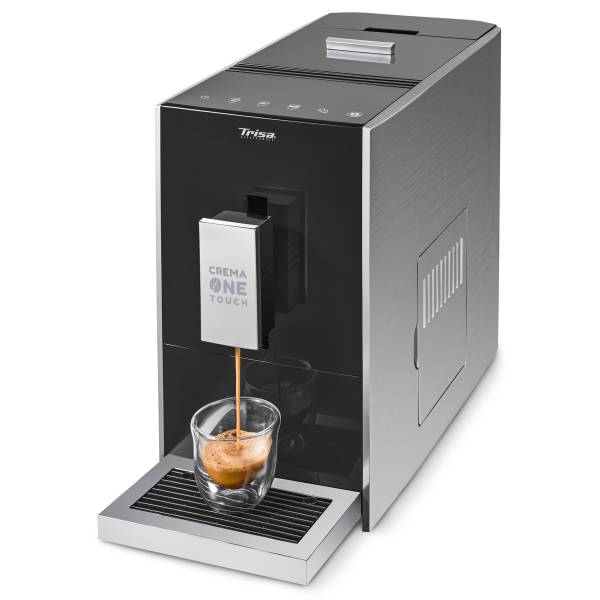 Kaffeevollautomat Crema One Touch - Schwarz - ABS - 18 x 43 x 32 cm