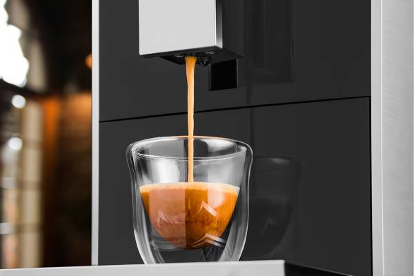 Kaffeevollautomat Crema One Touch - Schwarz - ABS - 18 x 43 x 32 cm