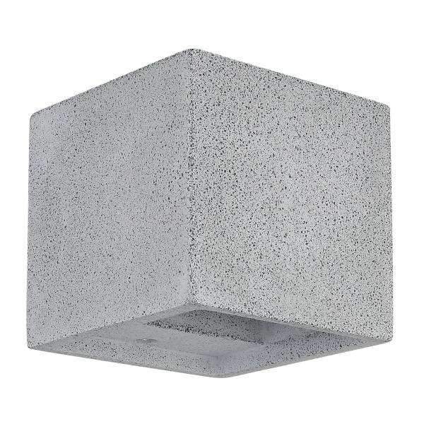 Wandleuchte Ferguson Typ C - Aluminium / Beton -  Grau