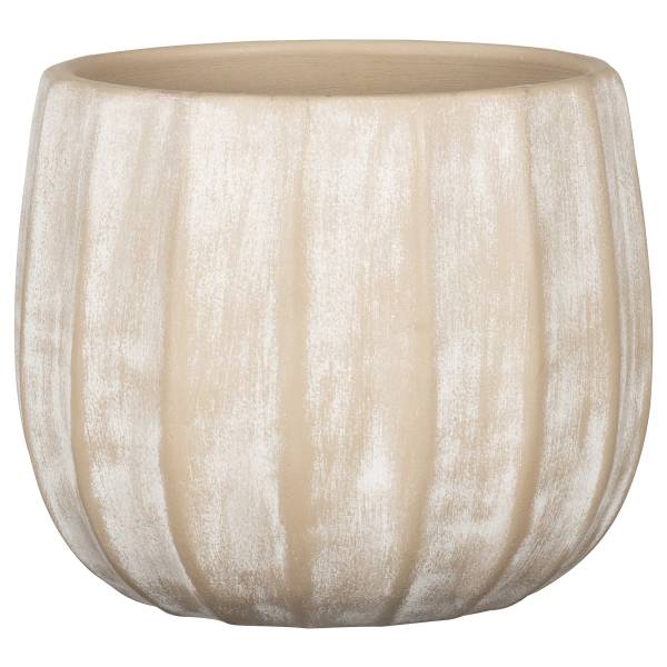 Übertopf 25/784 - Keramik - Beige