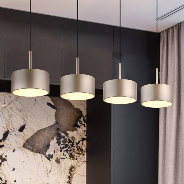 Pendelleuchte Raymond - PVC / Eisen - 1-flammig