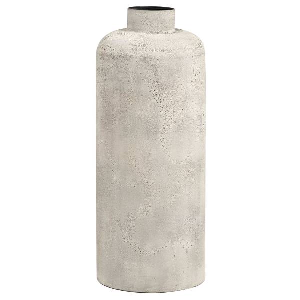 Vase Suula - Eisen - Antik Beige - Höhe: 61 cm