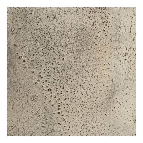 Vase Suula - Eisen - Antik Beige - Höhe: 61 cm