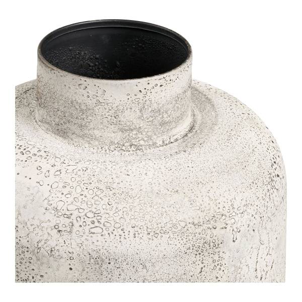 Vase Suula - Eisen - Antik Beige - Höhe: 61 cm
