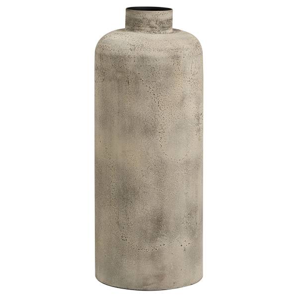 Vase Suula - Eisen - Antik Beige - Höhe: 61 cm