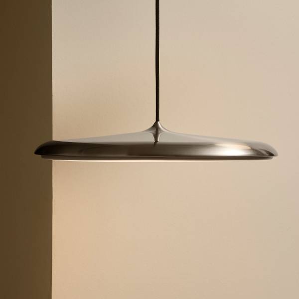 Pendelleuchte Artist Typ A - Edelstahl - 1-flammig - Breite: 25 cm