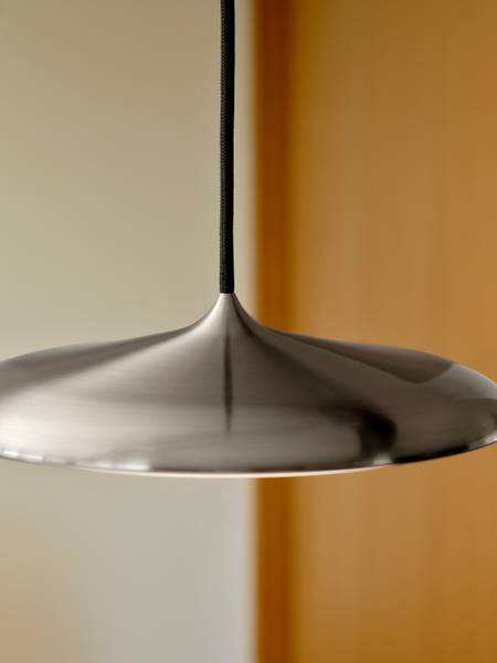 Pendelleuchte Artist Typ A - Edelstahl - 1-flammig - Breite: 25 cm