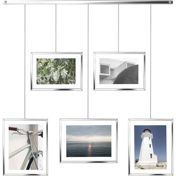 Bilderrahmen Exhibit I - Stahl / Glas - Silber