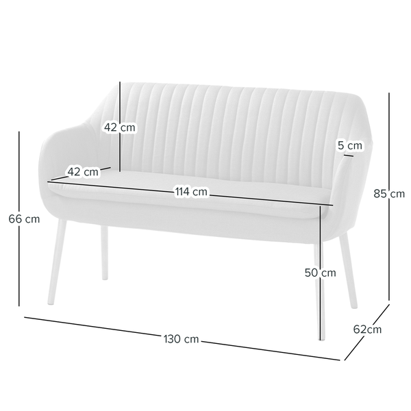 Küchensofa TILANDA - Webstoff Cors: Currygelb