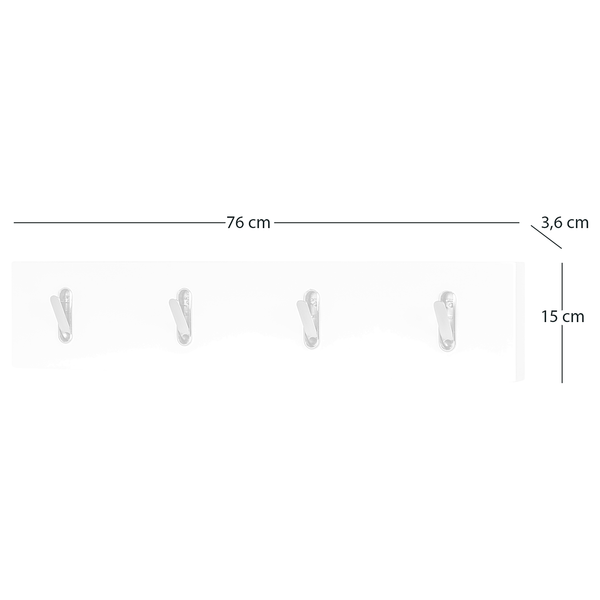 Garderobenleiste LINDHOLM - Mintgrün