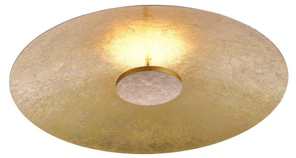 LED-Deckenleuchte Plate Leaf - Gold