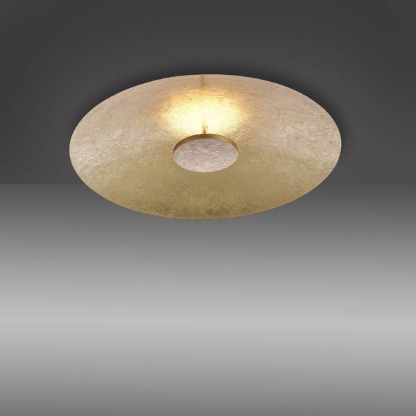 LED-Deckenleuchte Plate Leaf - Gold
