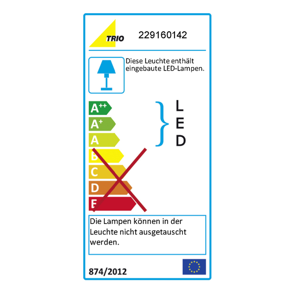 LED-Außenleuchte Tiber - Aluminium / Kunststoff - Anthrazit - 1-flammig