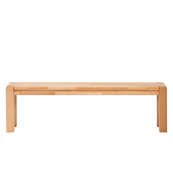 Sitzbank RichWOOD - Kernbuche massiv - 140 x 35 cm