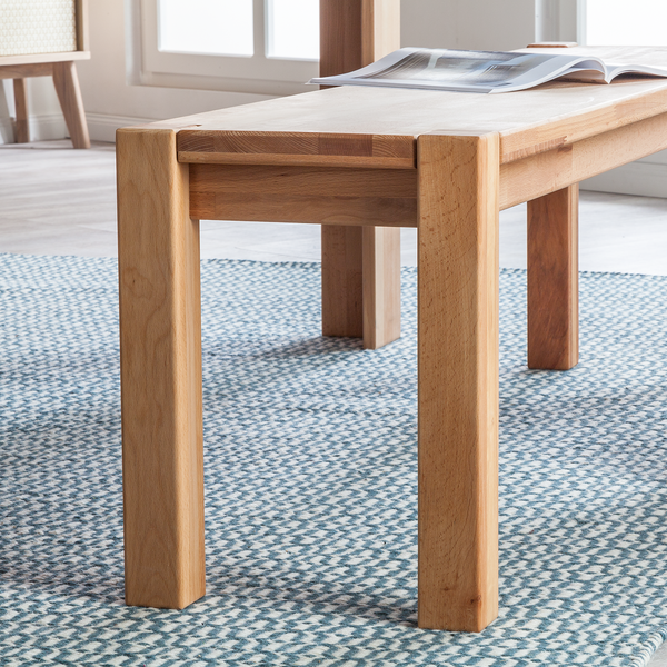 Sitzbank RichWOOD - Kernbuche massiv - 140 x 35 cm