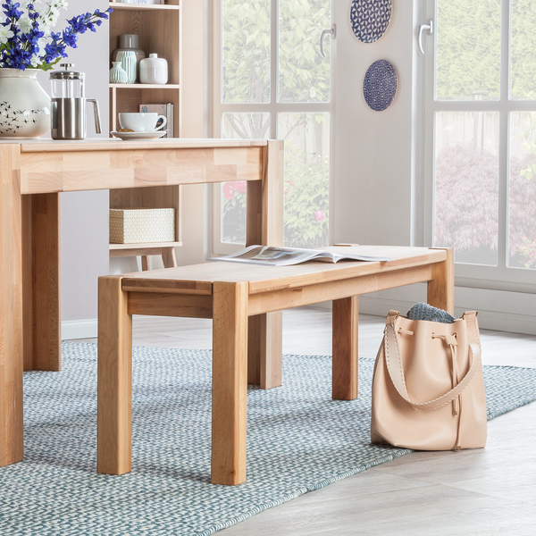 Sitzbank RichWOOD - Kernbuche massiv - 140 x 35 cm