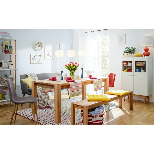 Sitzbank RichWOOD - Kernbuche massiv - 140 x 35 cm