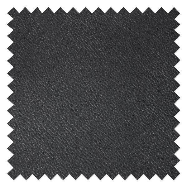 Barhocker Vincent - Kunstleder - Schwarz / Chrom