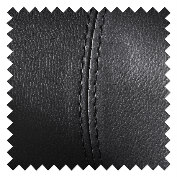 Barstuhl Hemingway - Kunstleder - Schwarz / Chrom - Einzelstuhl