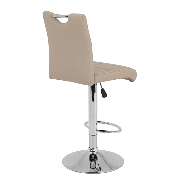 Barstuhl Malte (2er-Set) - Kunstleder - Cappuccino