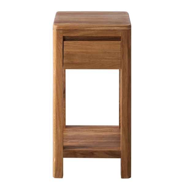 Beistelltisch Anamur I - Eiche massiv - Eiche - Höhe: 60 cm