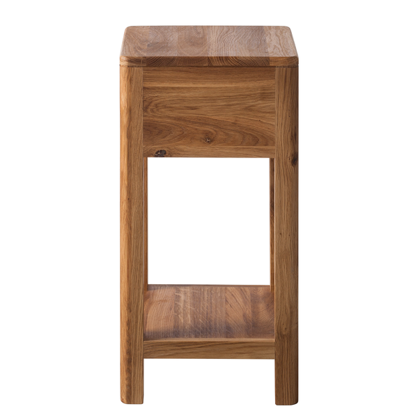 Beistelltisch Anamur I - Eiche massiv - Eiche - Höhe: 60 cm