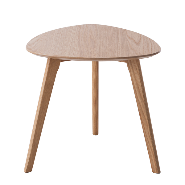 Beistelltisch Fabianki - Eiche teilmassiv