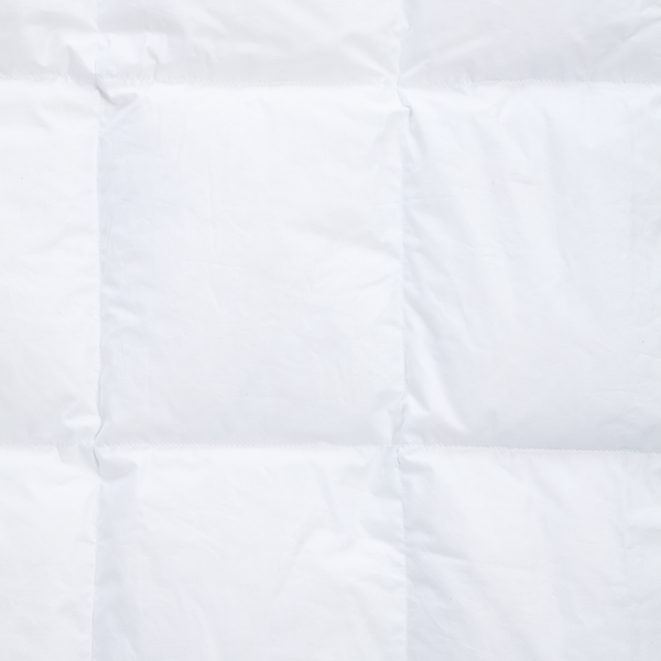 Daunenbett-Set Smood light (2-teilig) - Federn / Daunen - Weiß - 135 x 200 cm + Kissen 80 x 80 cm
