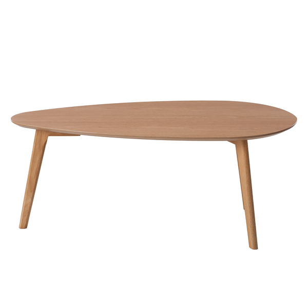 Couchtisch-Set Kazin (2er-Set) - Eiche teilmassiv