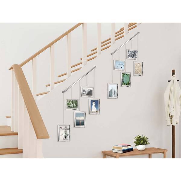 Bilderrahmen Exhibit I - Stahl / Glas - Silber