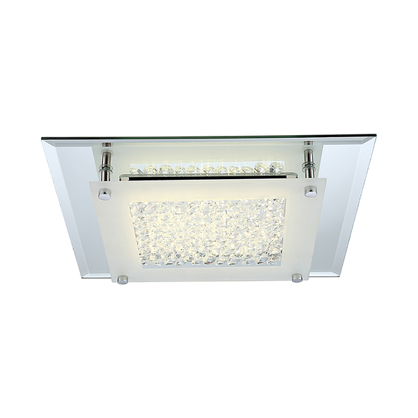 Deckenleuchte Liana - Metall - Silber - 1-flammig